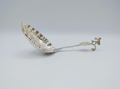 Silver cream spoon, R. Scheltens, Groningen, 1891