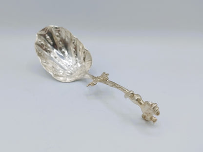 Silver cream spoon, Gebr. S. and H. Reitsma, Sneek, 1901
