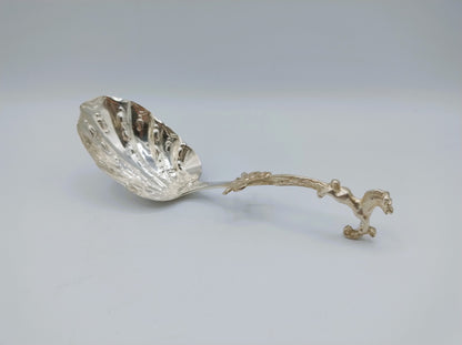 Silver cream spoon, Gebr. S. and H. Reitsma, Sneek, 1901