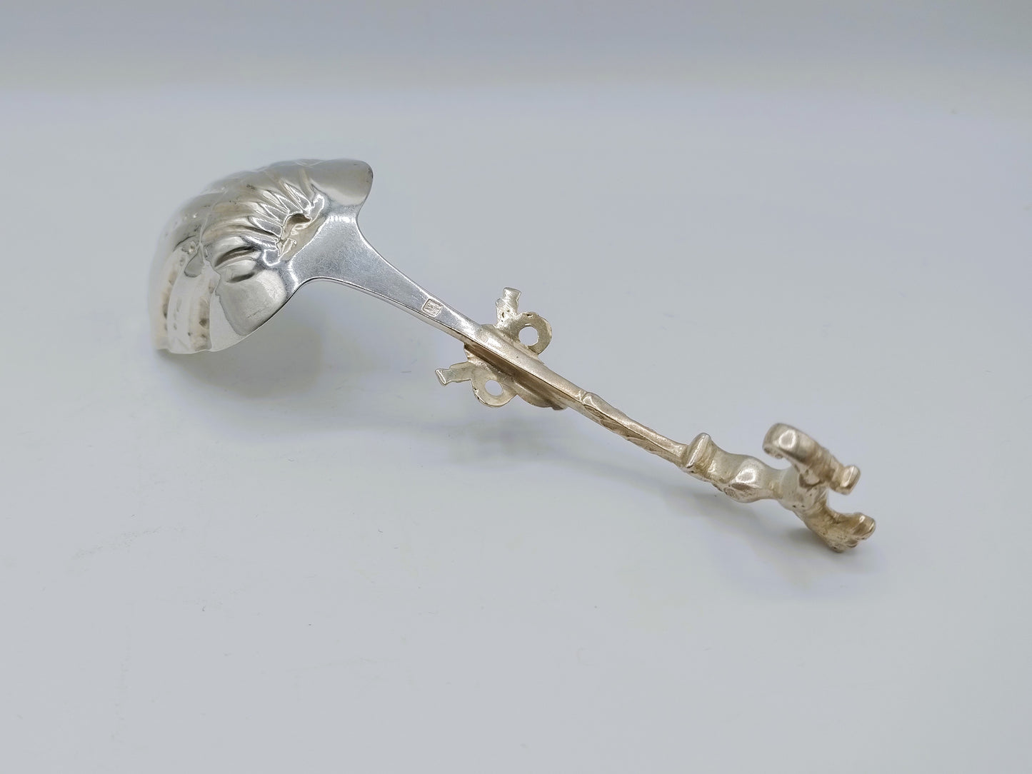 Silver cream spoon, Gebr. S. and H. Reitsma, Sneek, 1901