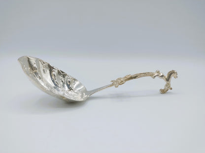 Silver cream spoon, Gebr. S. and H. Reitsma, Sneek, 1901