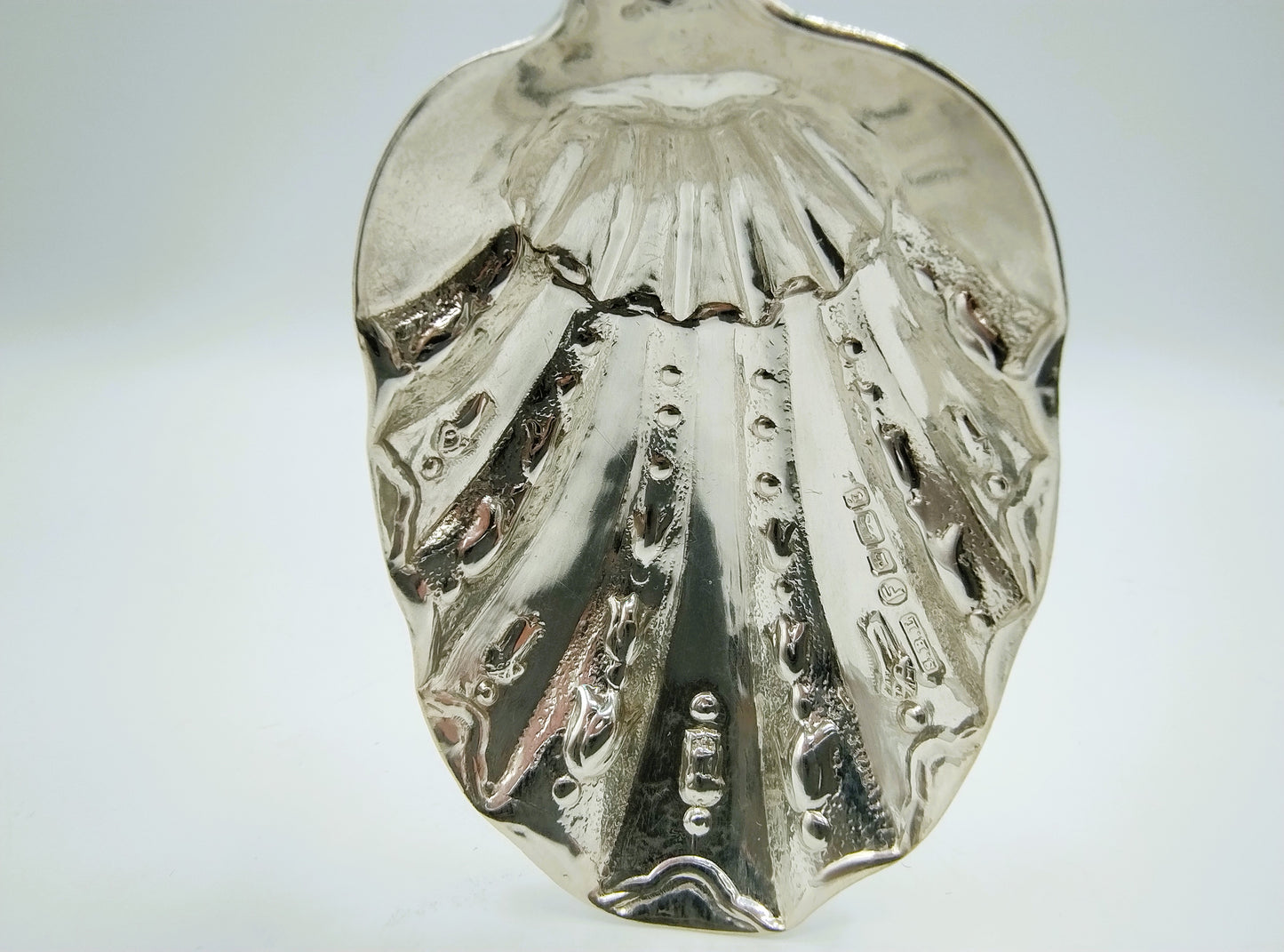 Silver cream spoon, Gebr. S. and H. Reitsma, Sneek, 1901