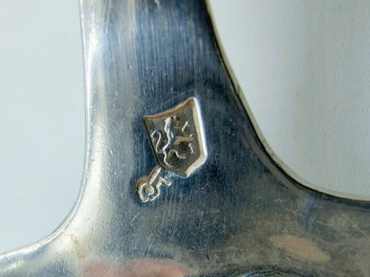 Silver cream spoon, Gebr. S. and H. Reitsma, Sneek, 1901