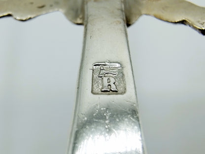 Silver cream spoon, Gebr. S. and H. Reitsma, Sneek, 1901