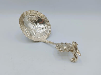 Silver cream spoon, J. Schijfsma, Sneek, c. 1880