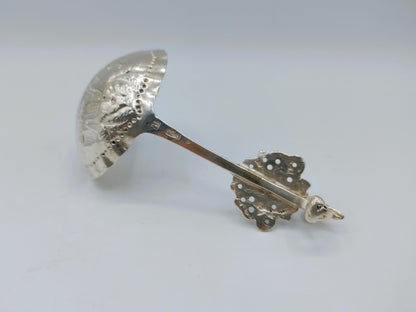 Silver cream spoon, J. Schijfsma, Sneek, c. 1880