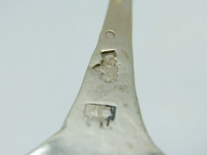 Silver cream spoon, J. Schijfsma, Sneek, c. 1880
