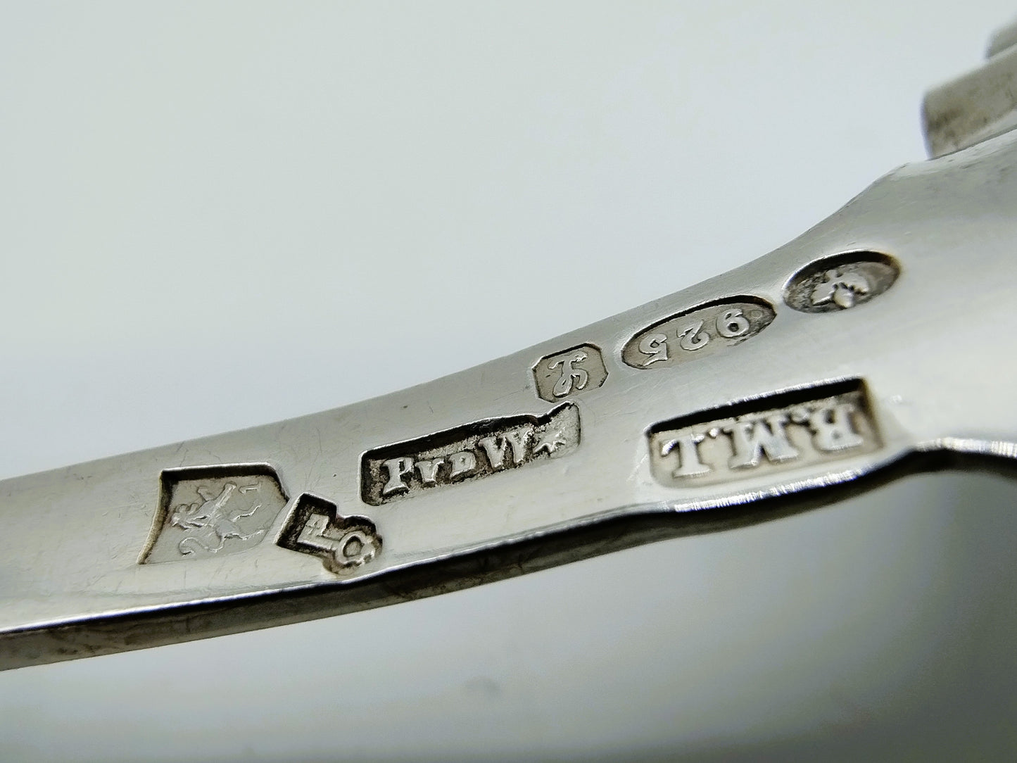 Silver cream spoon, P. van der Woude, Sneek, 1911