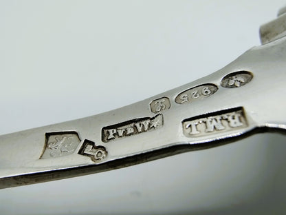 Silver cream spoon, P. van der Woude, Sneek, 1911