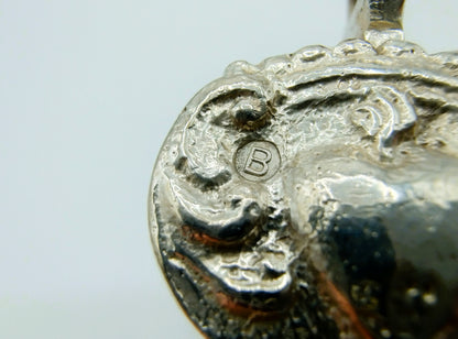 Silver cream spoon, P. van der Woude, Sneek, 1911