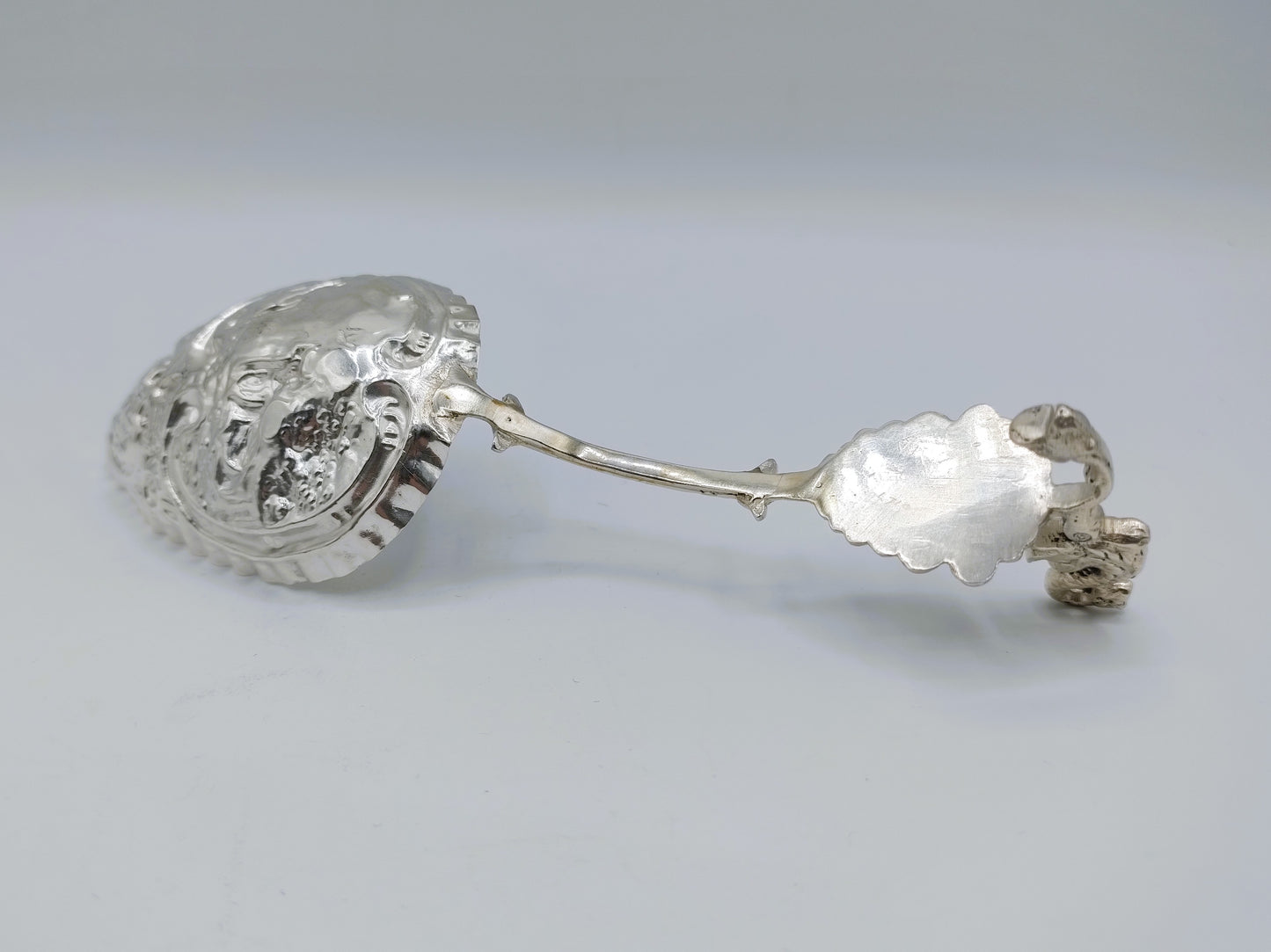 Silver cream spoon, Schoonhoven, 1893