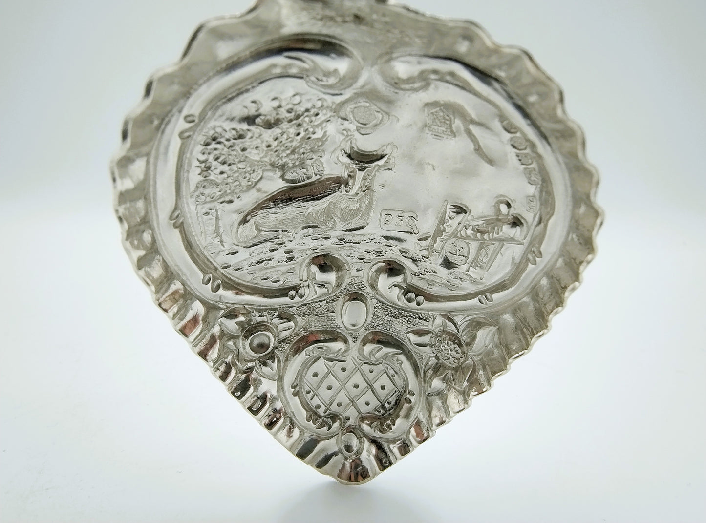 Silver cream spoon, Schoonhoven, 1893