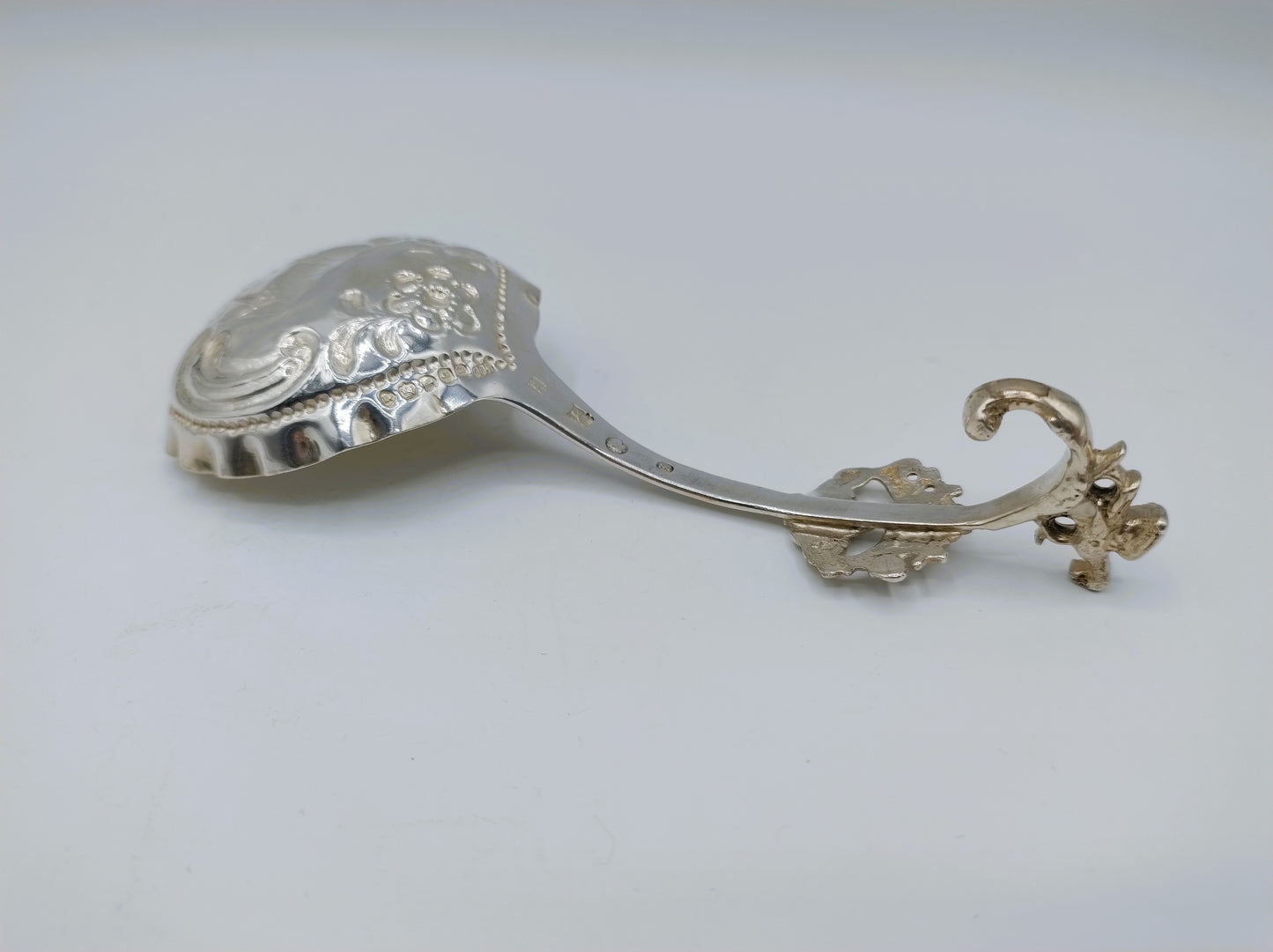 Silver cream spoon, S.F. Reitsma, Heerenveen, 1884