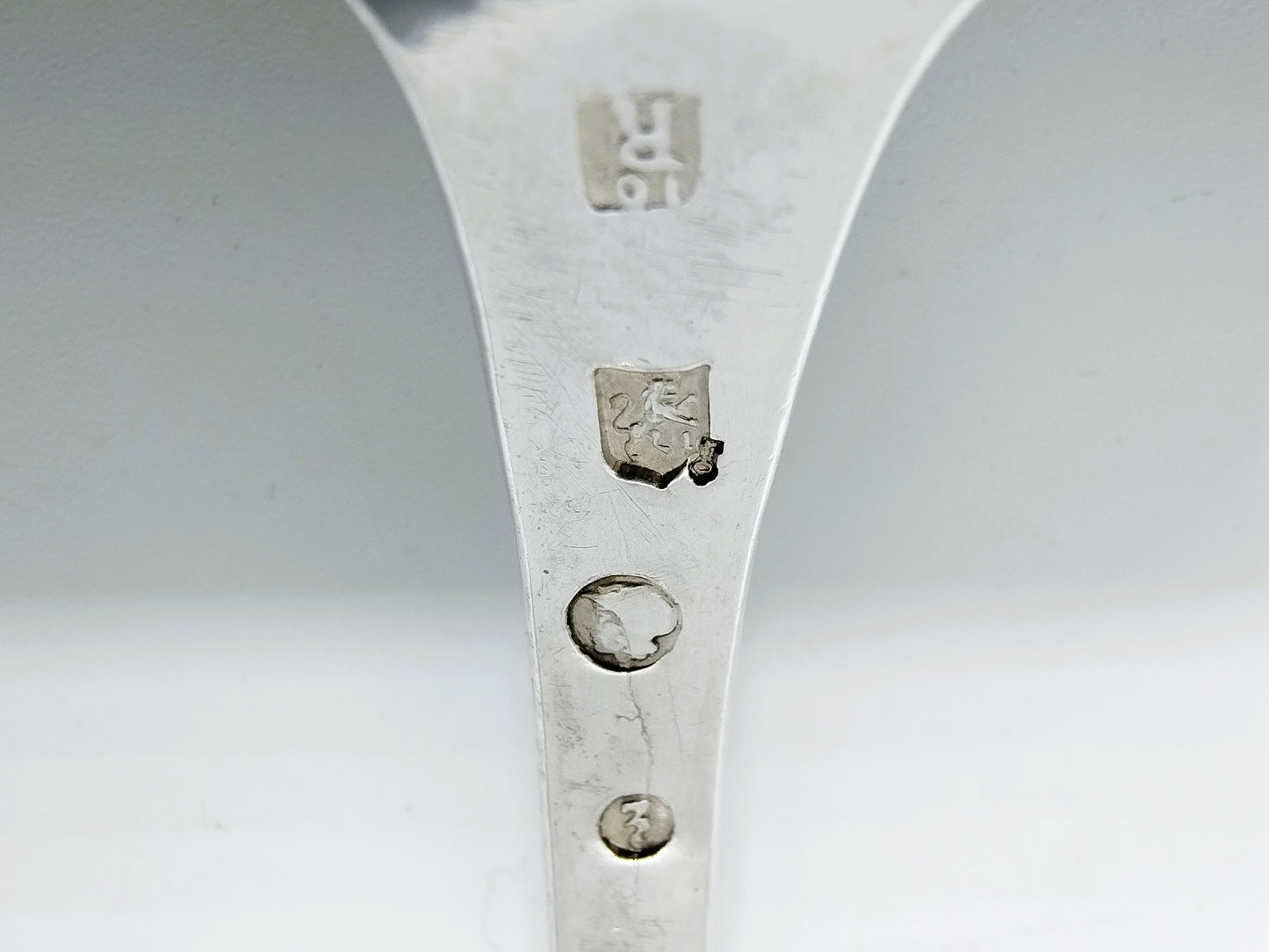 Silver cream spoon, S.F. Reitsma, Heerenveen, 1884