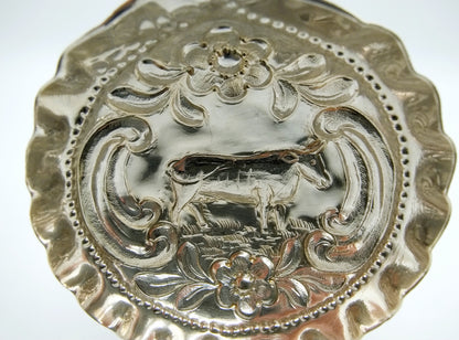 Silver cream spoon, S.F. Reitsma, Heerenveen, 1884