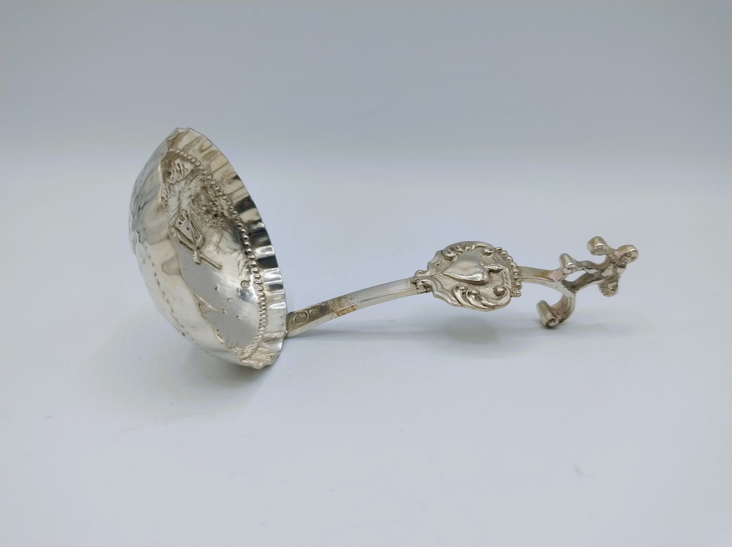 Silver cream spoon, C. & Dal, J. A. Schoorl, Haarlem, 1926