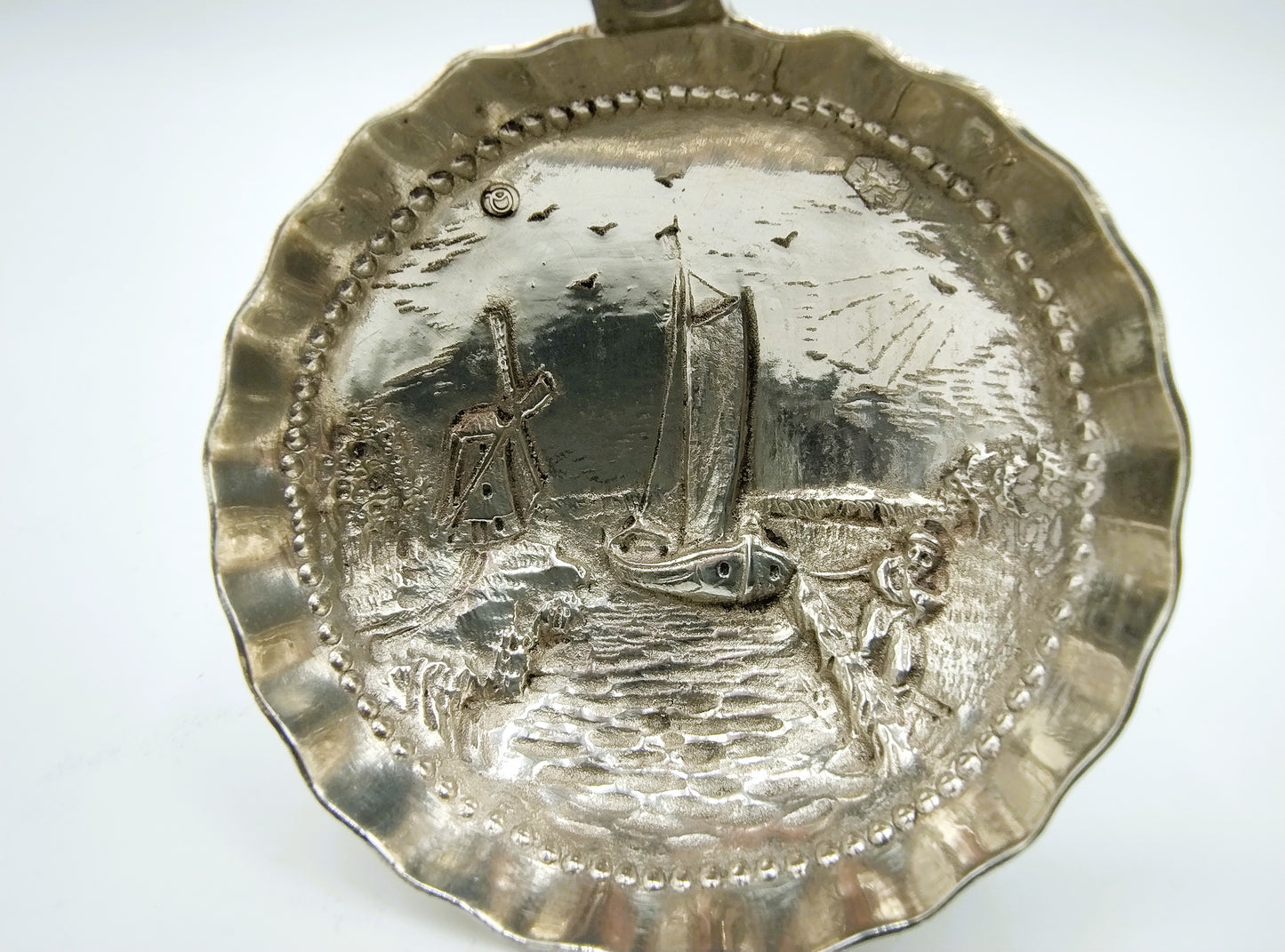 Silver cream spoon, C. & Dal, J. A. Schoorl, Haarlem, 1926
