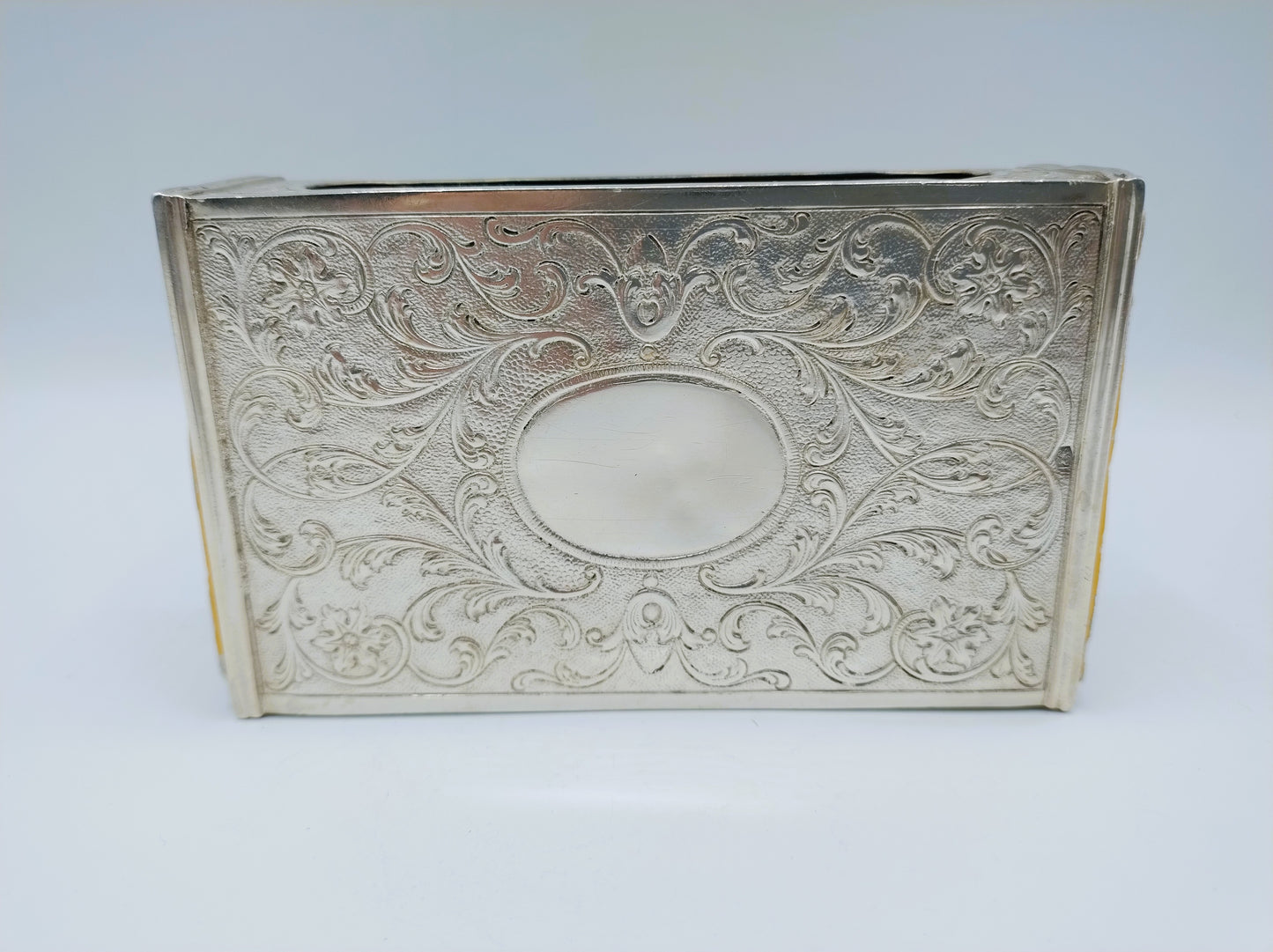 Silver matchbox holder, Zaanlandse Zilversmederij, Amsterdam, 1937