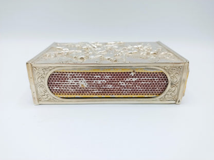 Silver matchbox holder, Zaanlandse Zilversmederij, Amsterdam, 1937