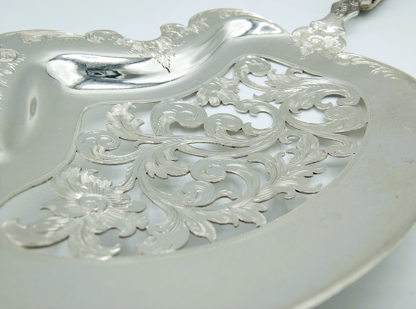 Silver fish slice, Lintveld & Zn, Amsterdam, 1864