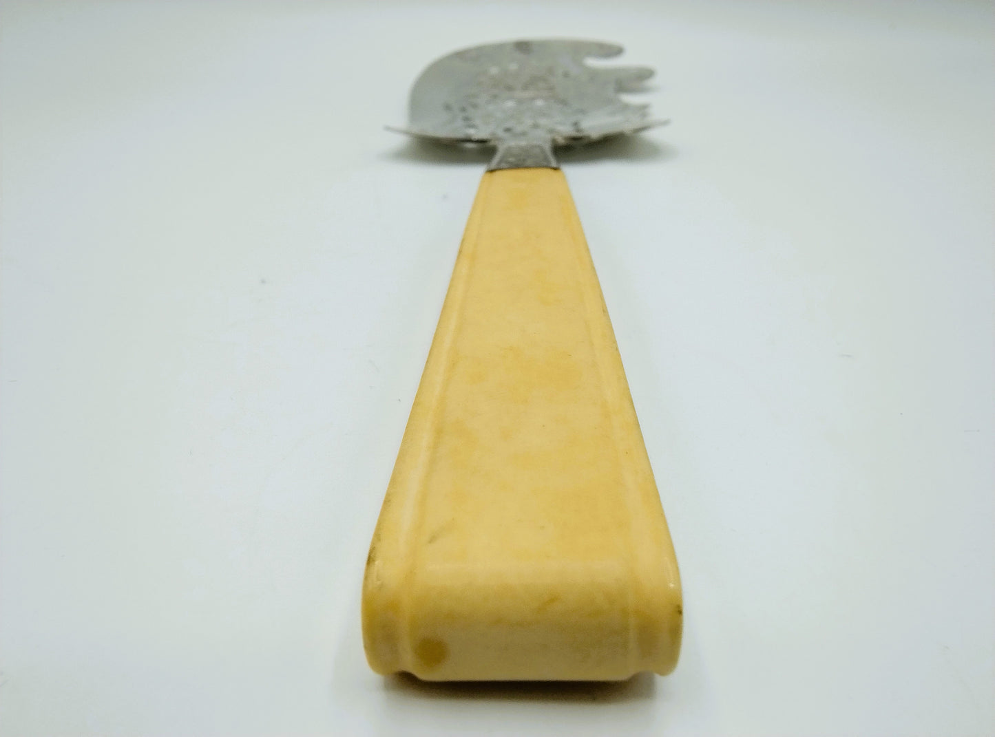 Silver fish slice, J.H. Schouten, Amsterdam, 1849