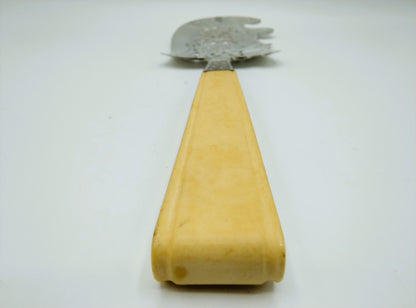Silver fish slice, J.H. Schouten, Amsterdam, 1849
