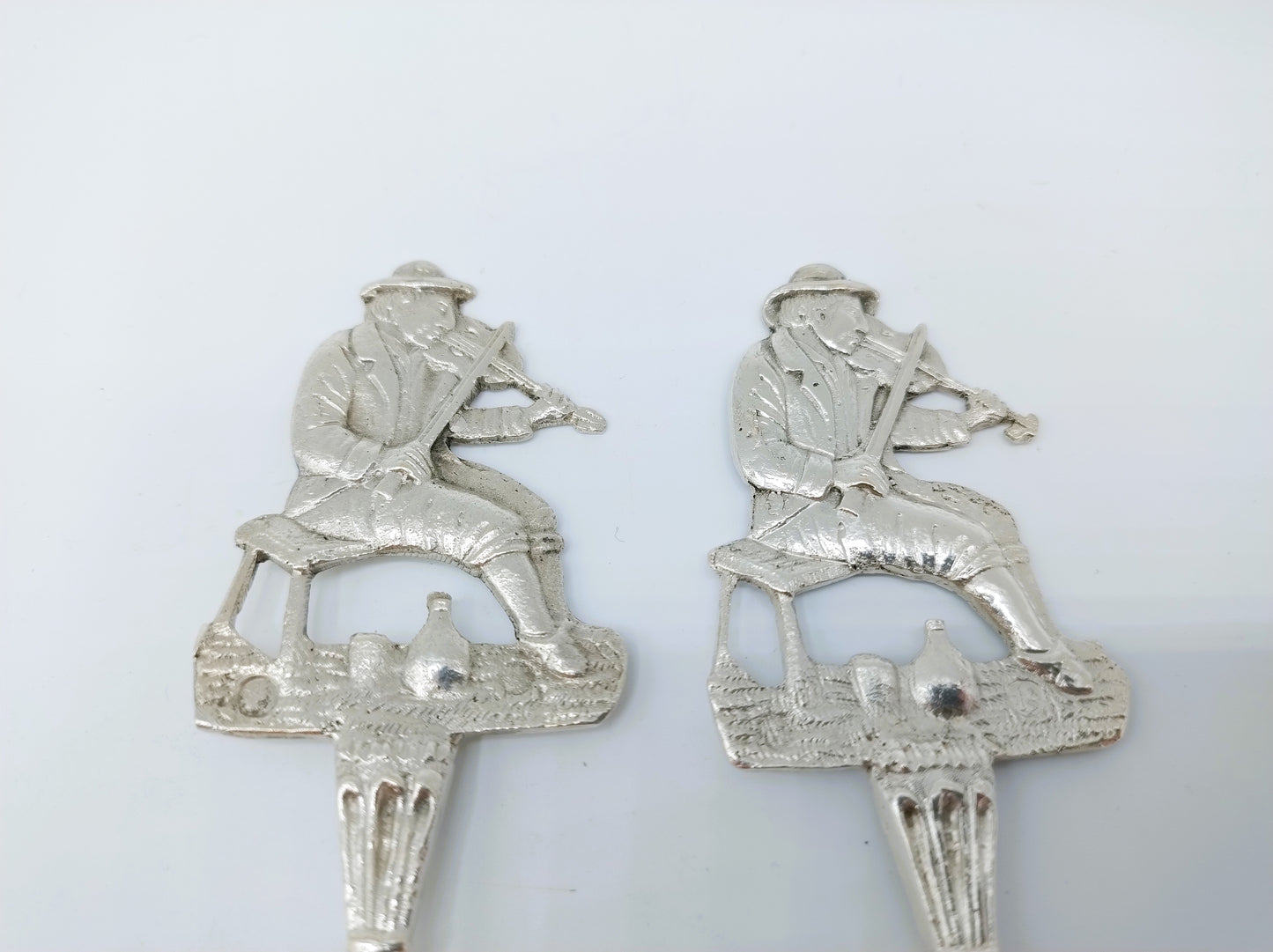 Silver salad servers, P. van Erp, Leeuwarden, 1910