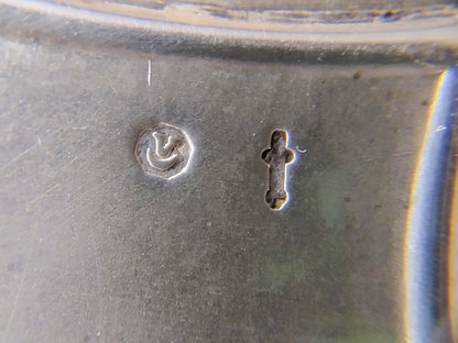 Silver matchbox holder, N.V. Zilverfabriek Voorschoten, c. 1940