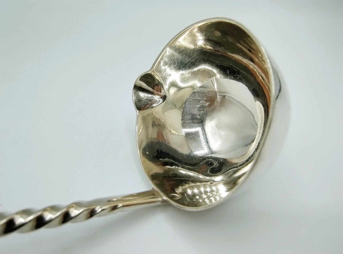 Silver punch ladle or bowl ladle, 1901