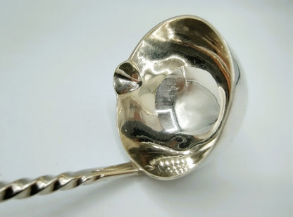 Silver punch ladle or bowl ladle, 1901