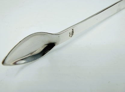 Silver sugar cube tongs, 19th century
