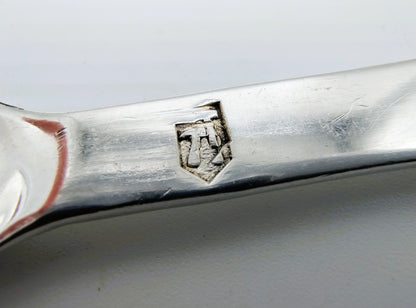 Silver sugar cube tongs, 19th century