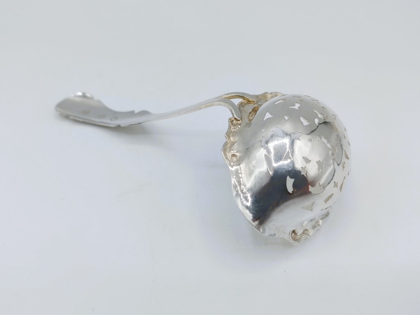 Silver caster spoon, L. van Manen, Sneek, 1853
