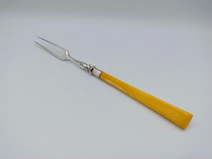 Silver meat fork, F.W. Bouscholten, The Hague, c. 1860