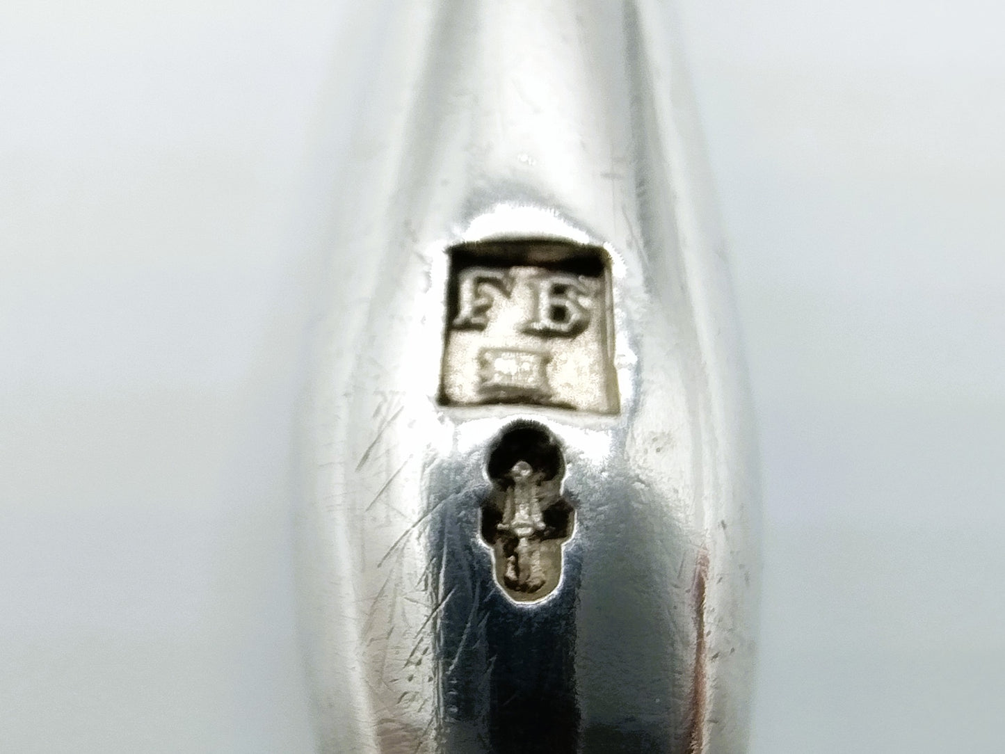 Silver meat fork, F.W. Bouscholten, The Hague, c. 1860