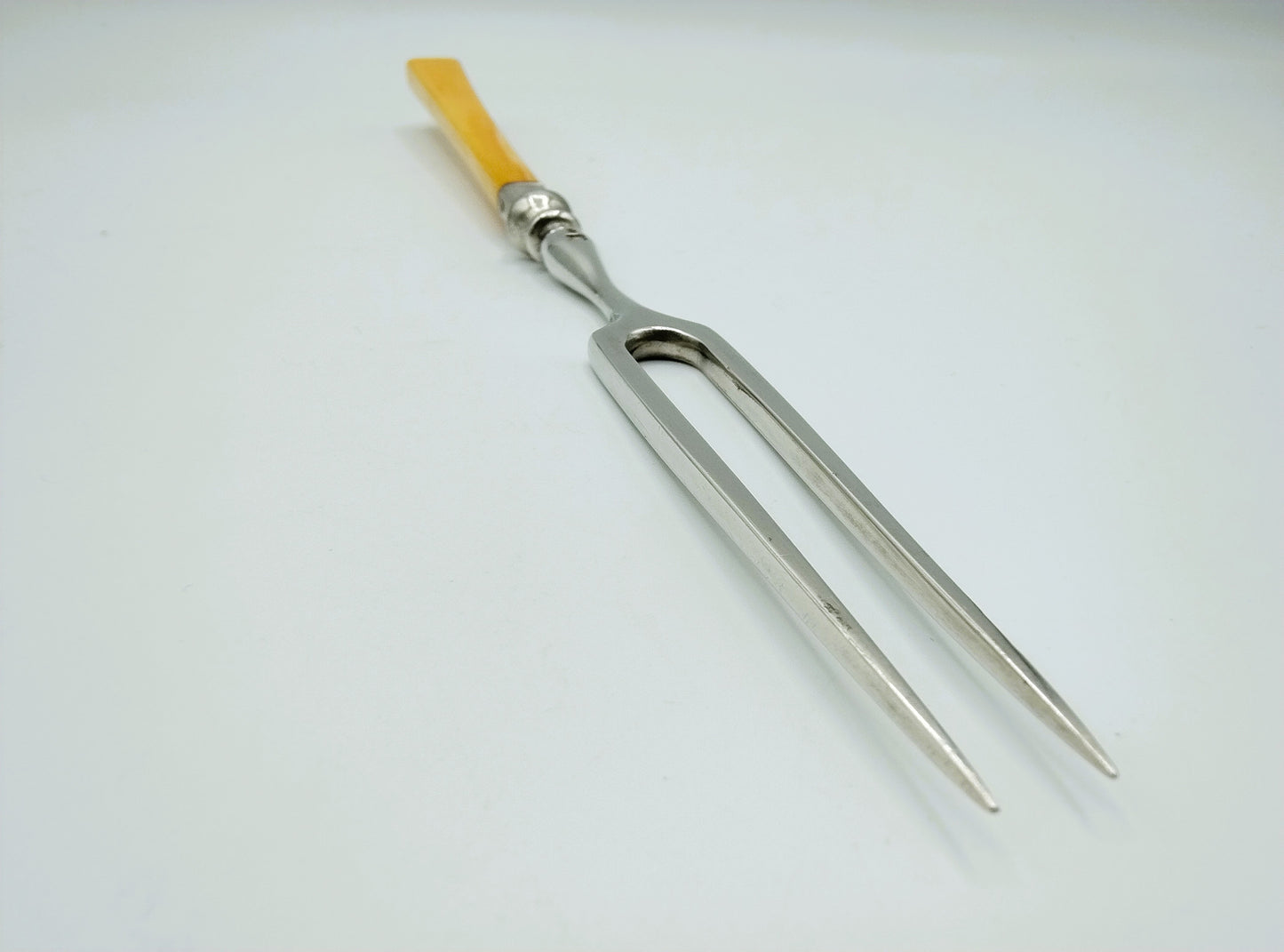 Silver meat fork, F.W. Bouscholten, The Hague, c. 1860
