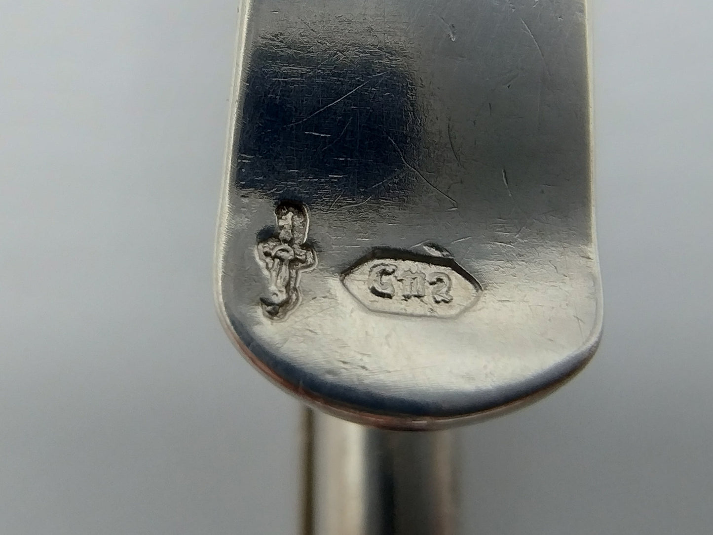 Silver napkin clip, D.H. Greup, Voorburg, c. 1920