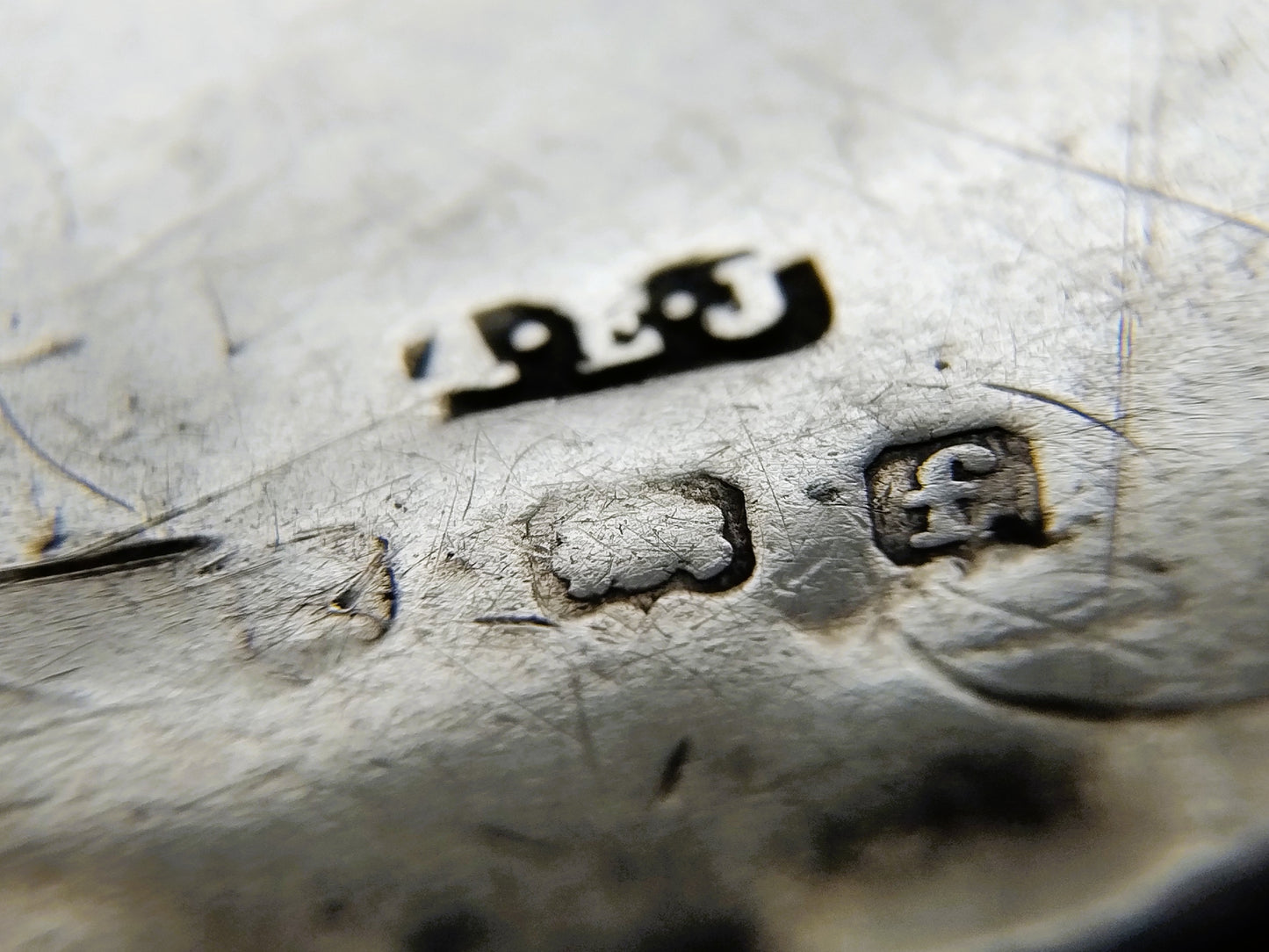 Silver locket pendant A.E. Jenkins, Birmingham, 1905