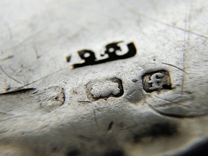 Silver locket pendant A.E. Jenkins, Birmingham, 1905