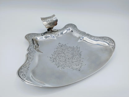Silberne Tischdose, J.H. Schouten, Amsterdam, 1853