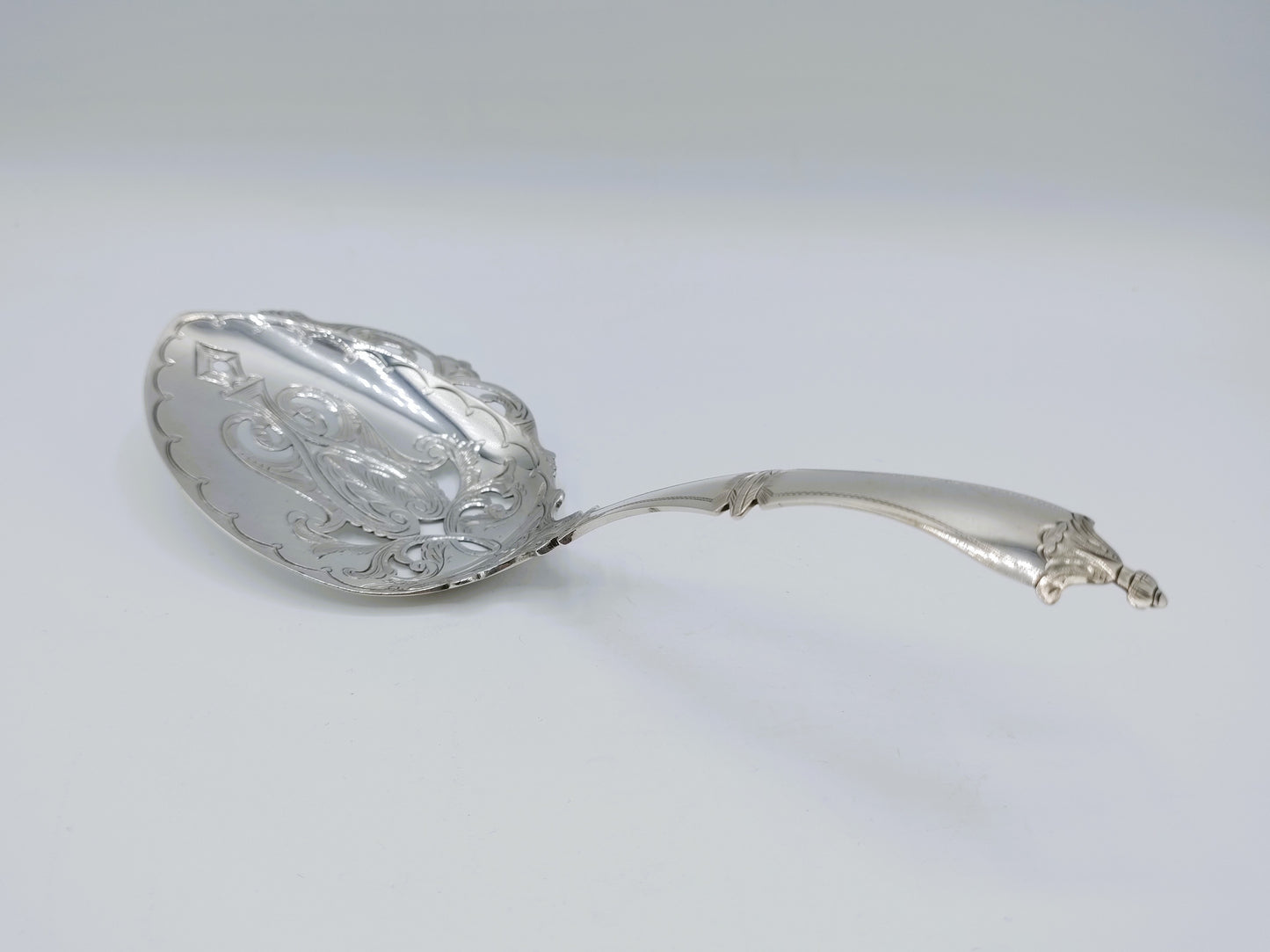 Silver pastry scoop, J.M. van Kempen en Zn, Voorschoten, 1882