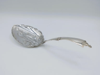 Silver pastry scoop, J.M. van Kempen en Zn, Voorschoten, 1882