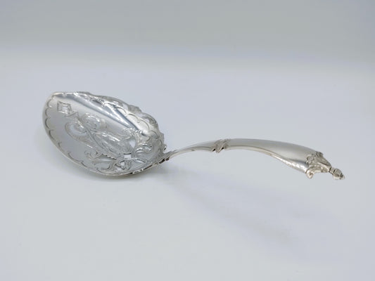 Zilveren pasteischep, J.M. van Kempen en Zn, Voorschoten, 1882