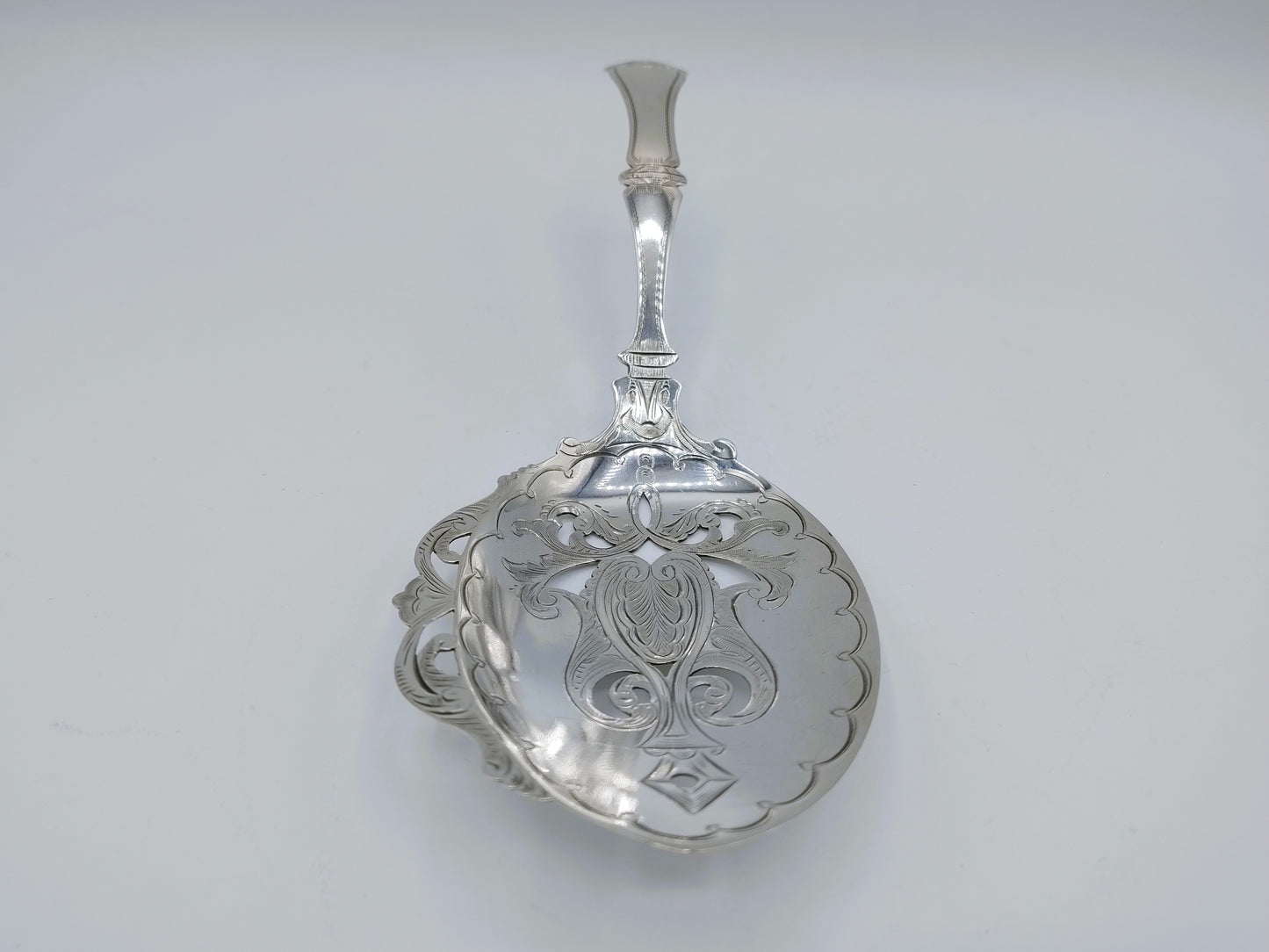 Silver pastry scoop, J.M. van Kempen en Zn, Voorschoten, 1882