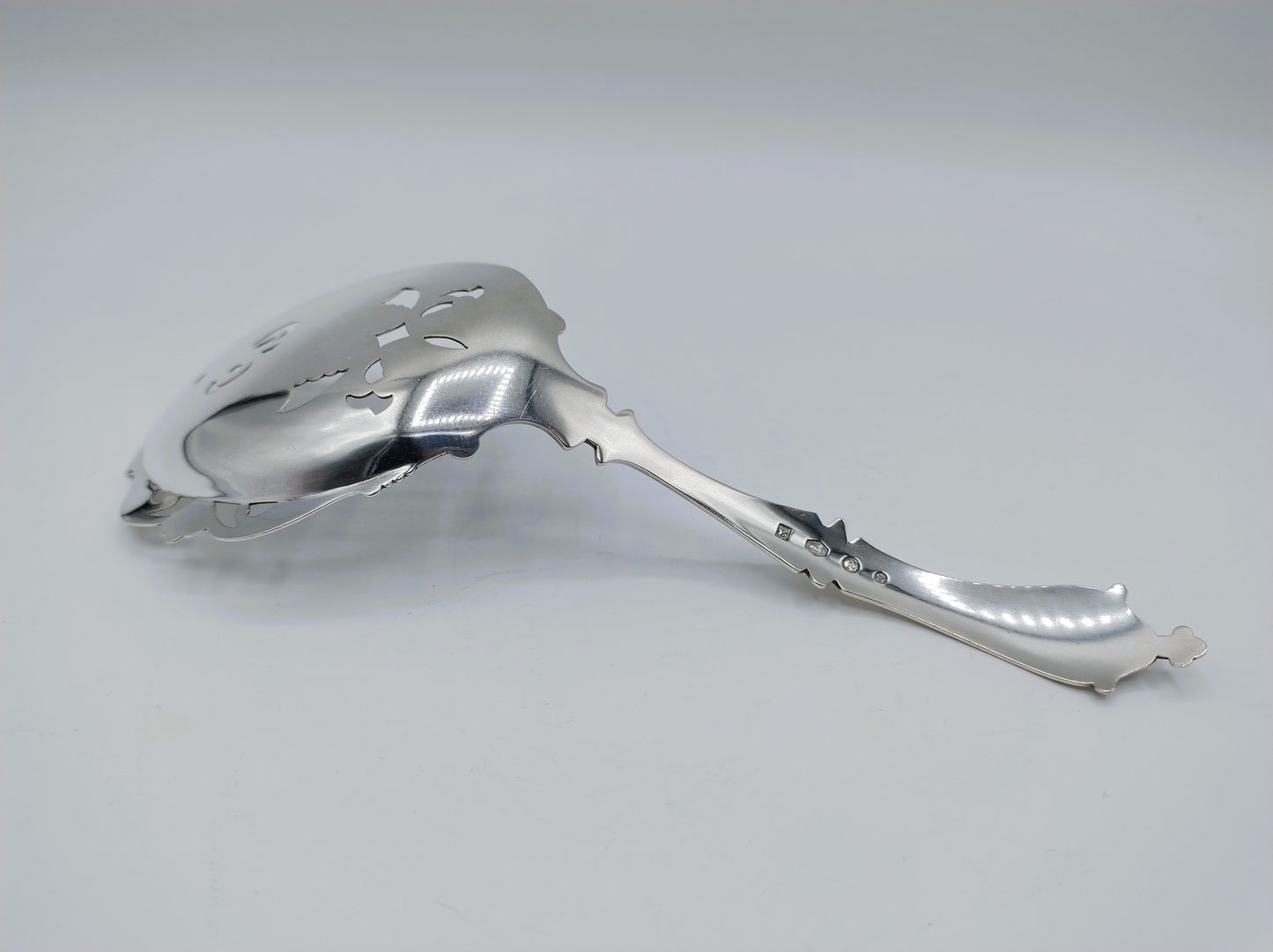 Silver pastry scoop, J.M. van Kempen en Zn, Voorschoten, 1882