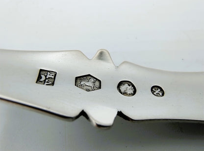 Silver pastry scoop, J.M. van Kempen en Zn, Voorschoten, 1882