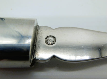 Zilveren pasteischep, N.S. Visser, Den Bosch, 1869