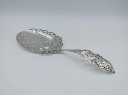 Zilveren pasteischep, N.S. Visser, Den Bosch, 1868