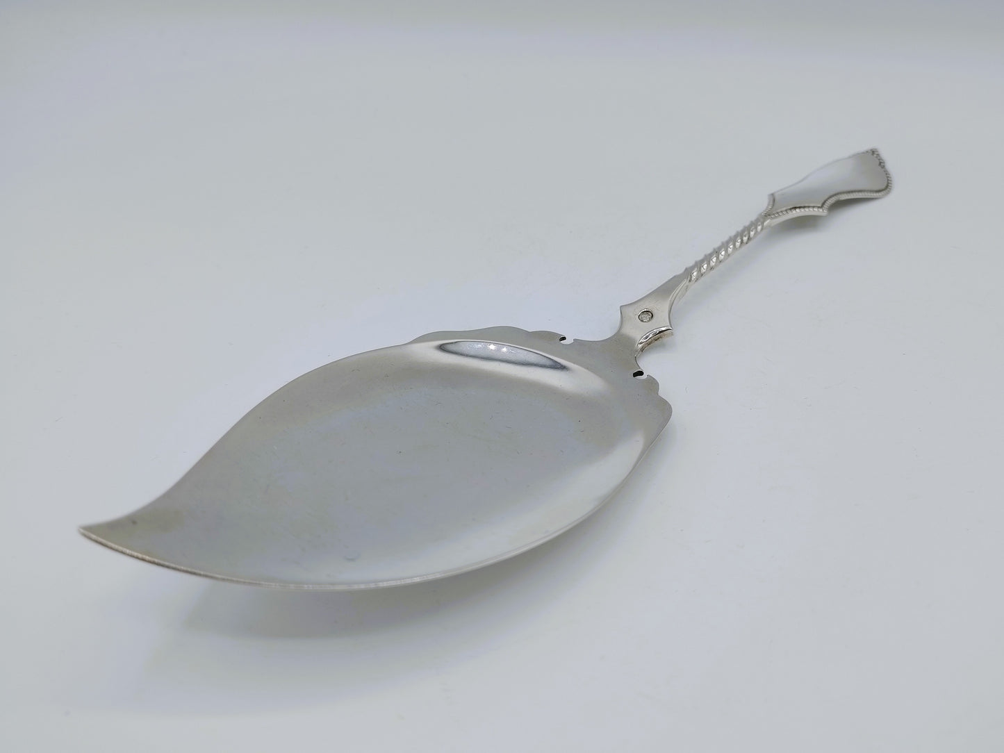 Zilveren pasteischep, R.W. Kijlstra, Leeuwarden, 1900