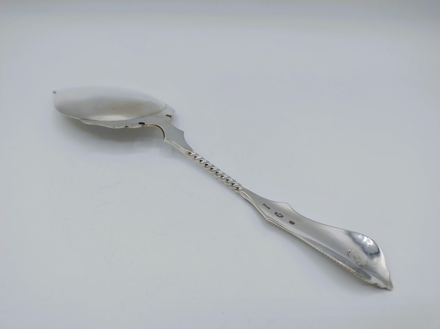 Zilveren pasteischep, R.W. Kijlstra, Leeuwarden, 1900